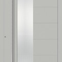 MIADOR Metris bejárati ajtó mintázott üveg betéttel